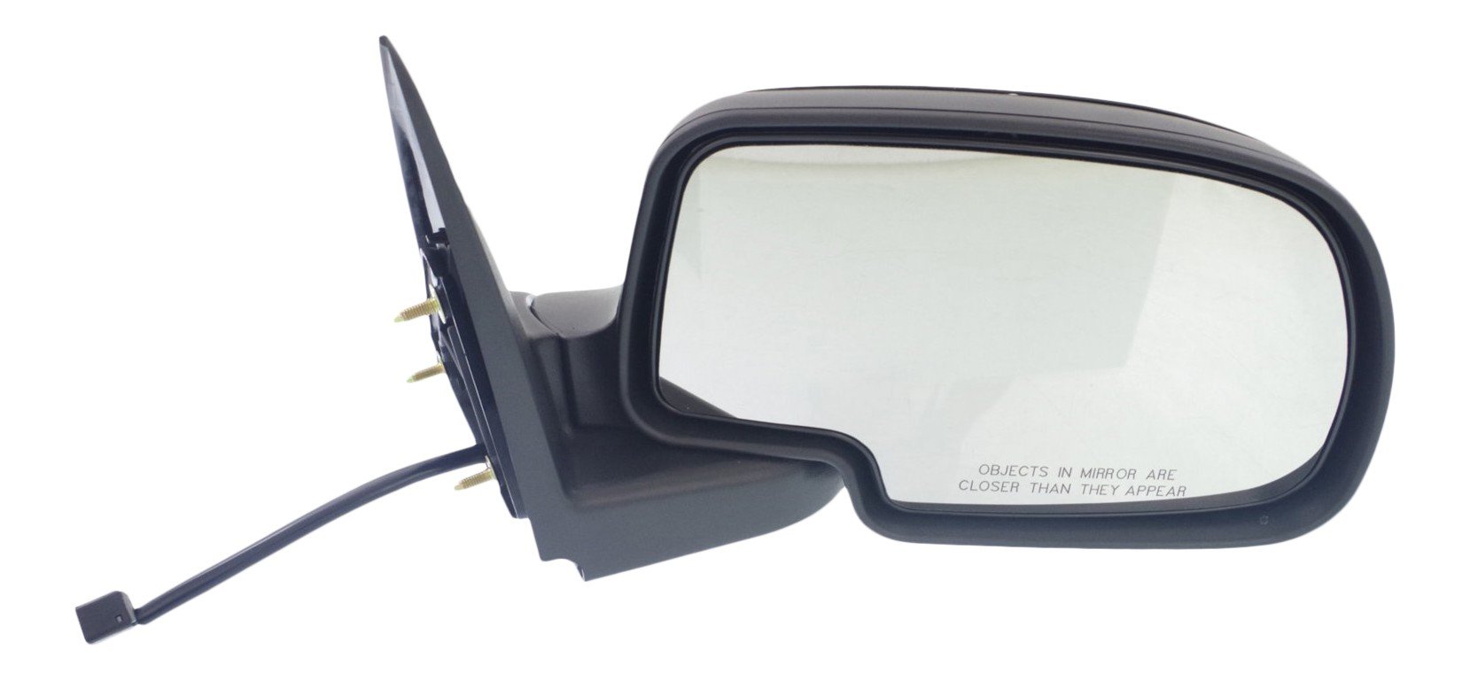 Mirror for Chevrolet Silverado/GMC Sierra 1999-2002, Right (Passenger), Non-Towing, Power Operated, Manual Folding, Non-Heated, Paintable, Replacement