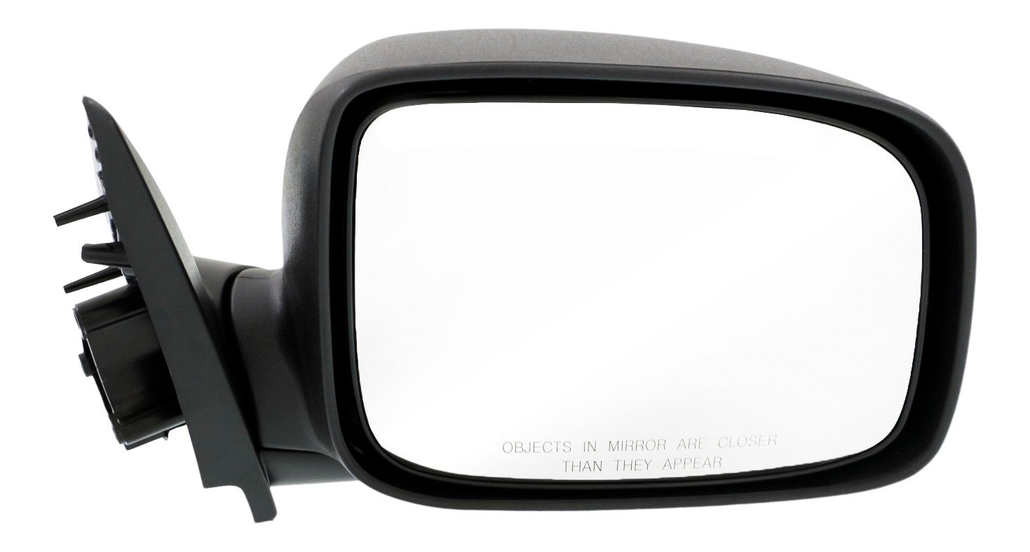 Manual Adjust, Manual Folding Mirror for Chevrolet Colorado/GMC Canyon 2004-2012, Right (Passenger) Side, Non-Heated, Textured, Replacement