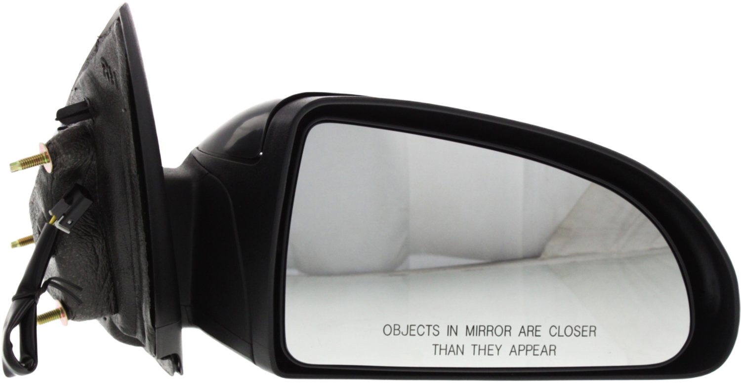 Mirror for Chevrolet Cobalt Coupe (2005-2010), Right (Passenger) Side, Power Operated, Non-Folding, Non-Heated, Paintable, Replacement