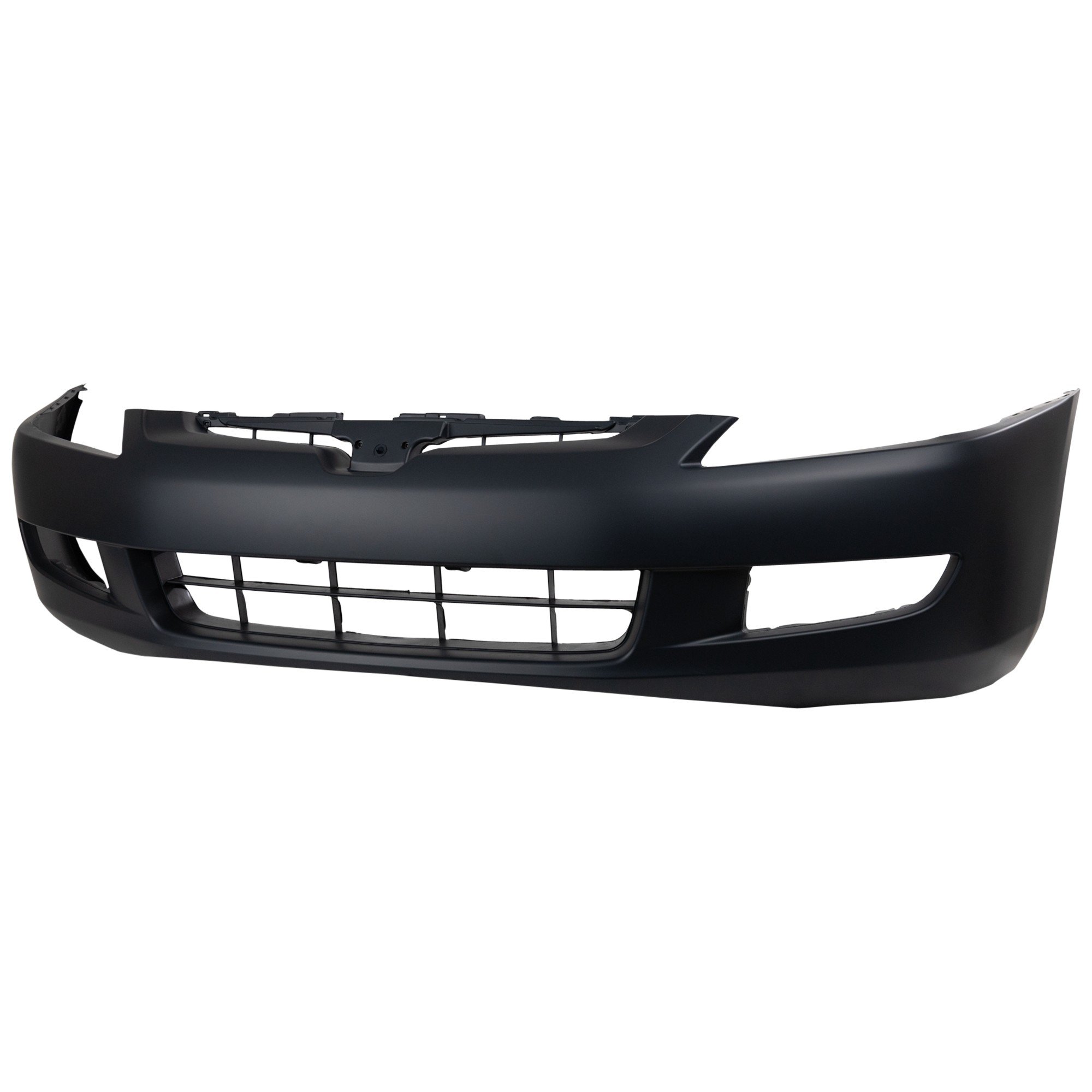 Front Bumper Cover for Honda Accord 2003-2005, Primed (Ready to Paint), with Fog Light Holes, 6 Cylinder, Manual Transmission, 6 Speed, Coupe, Replacement