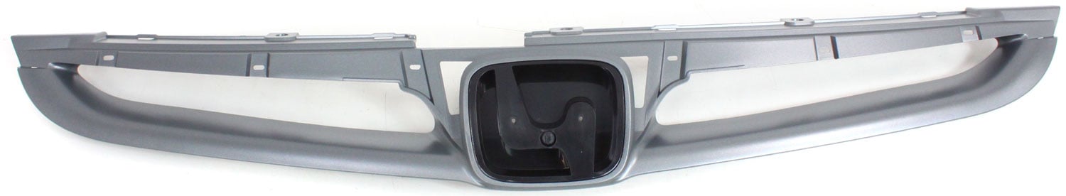 Grille Insert for 2006-2007 Honda Accord, Primed (Ready to Paint) Shell and Insert, Polypropylene, Sedan, Replacement (CAPA Certified)