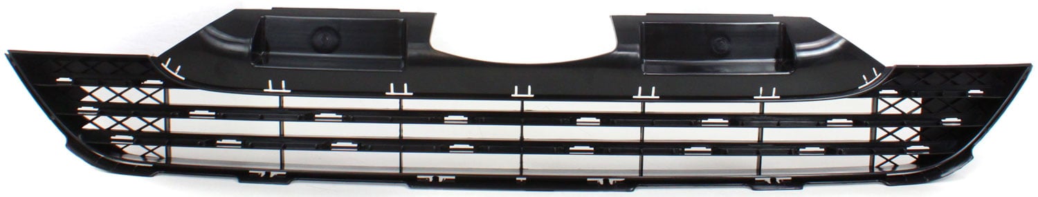 Front Bumper Grille for Honda CR-V 2007-2009, Lower, Textured Black, Japan Built, Replacement (CAPA Certified)