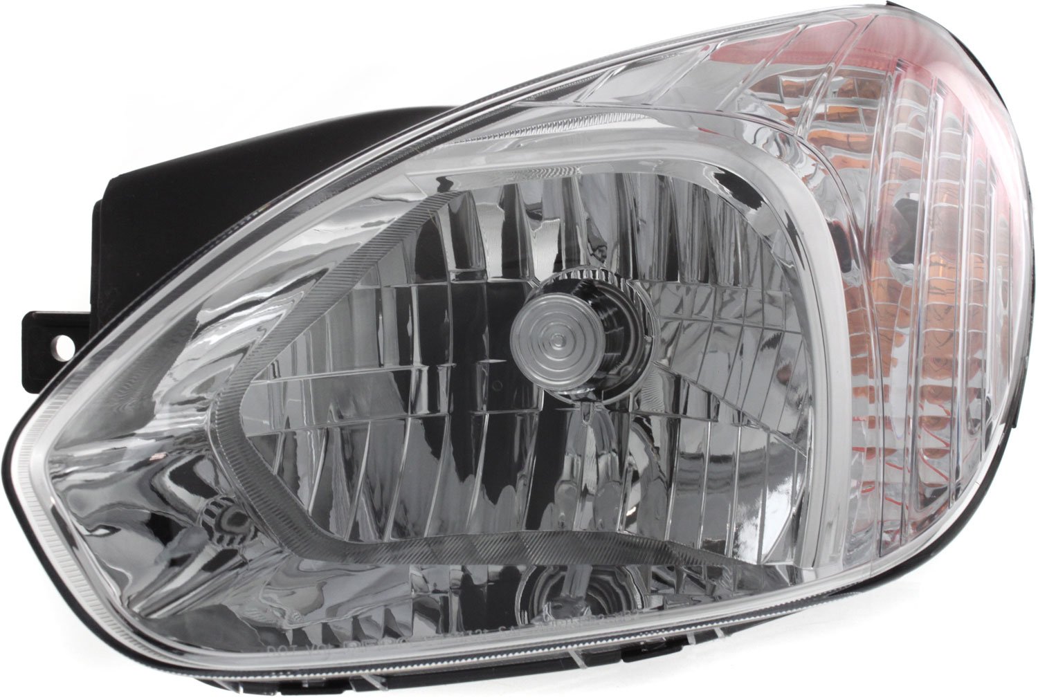 Headlight Assembly for 2006 Accent Sedan, Left (Driver), Halogen, Replacement