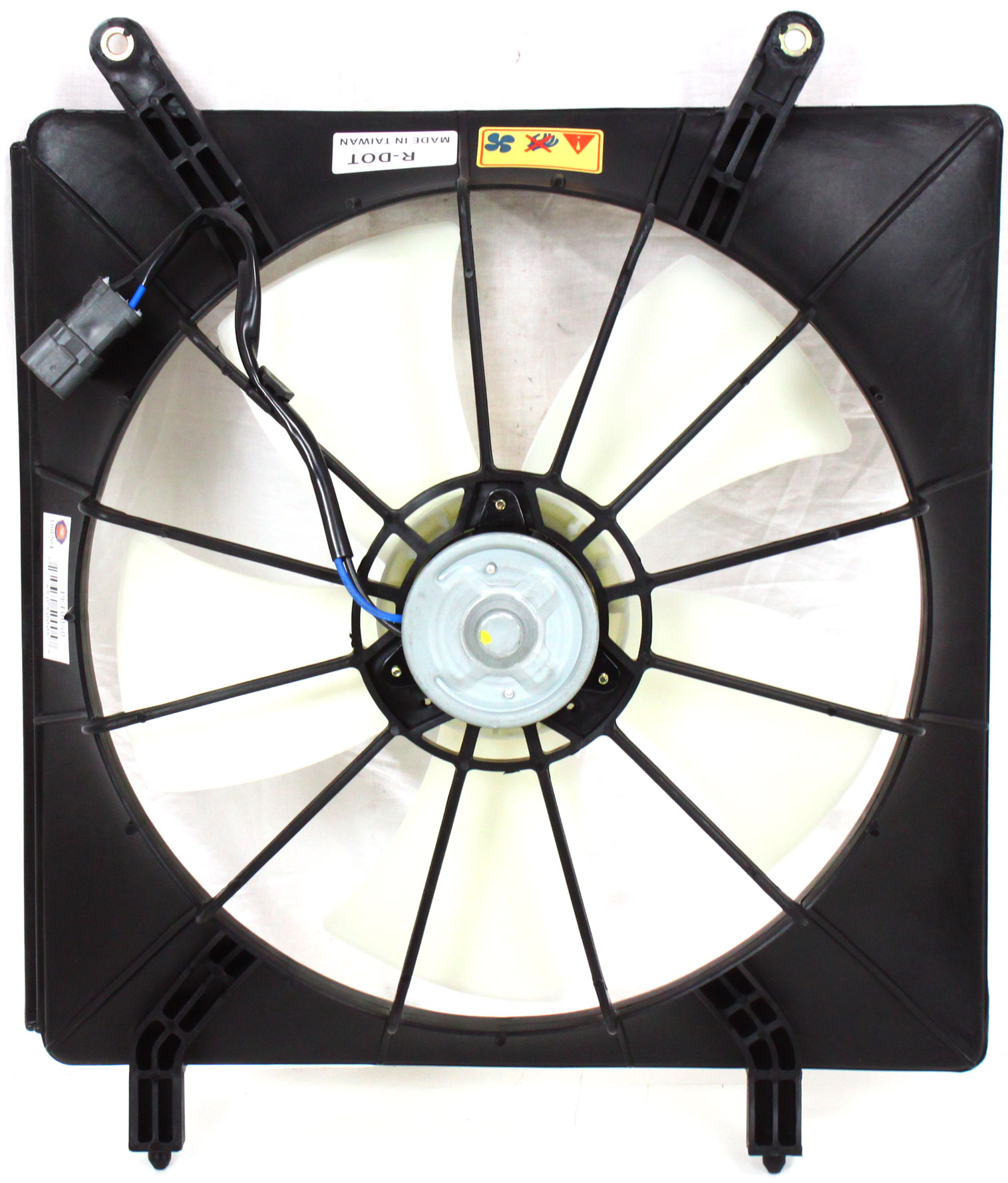 Radiator Fan Shroud Assembly for Honda CR-V 2002-2006, Element 2003-2011, Left (Driver) Side, Replacement