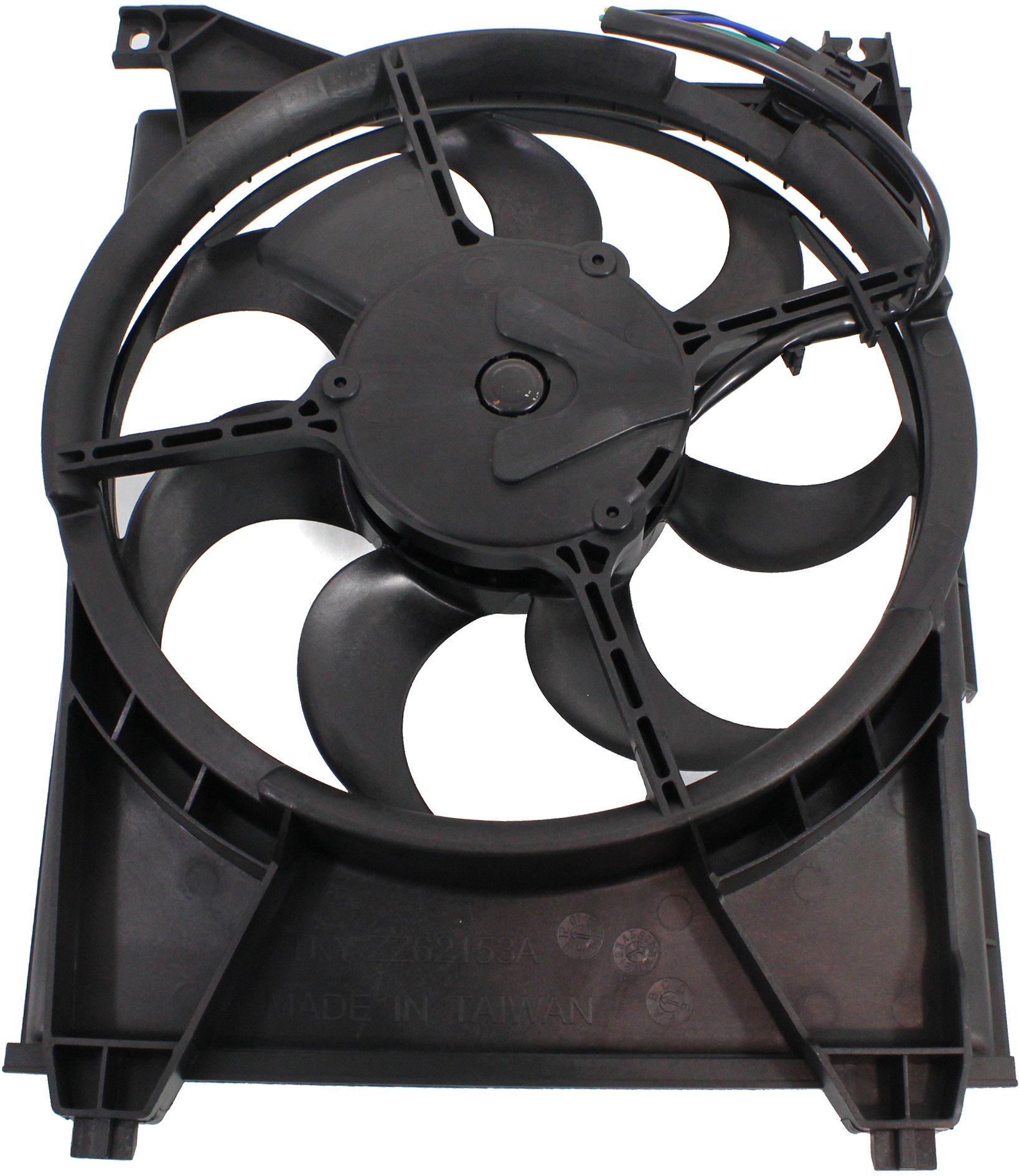 A/C Fan Shroud Assembly for Hyundai Sonata 1999-2005 / Kia Optima 2001-2006, Left (Driver) Side, Replacement