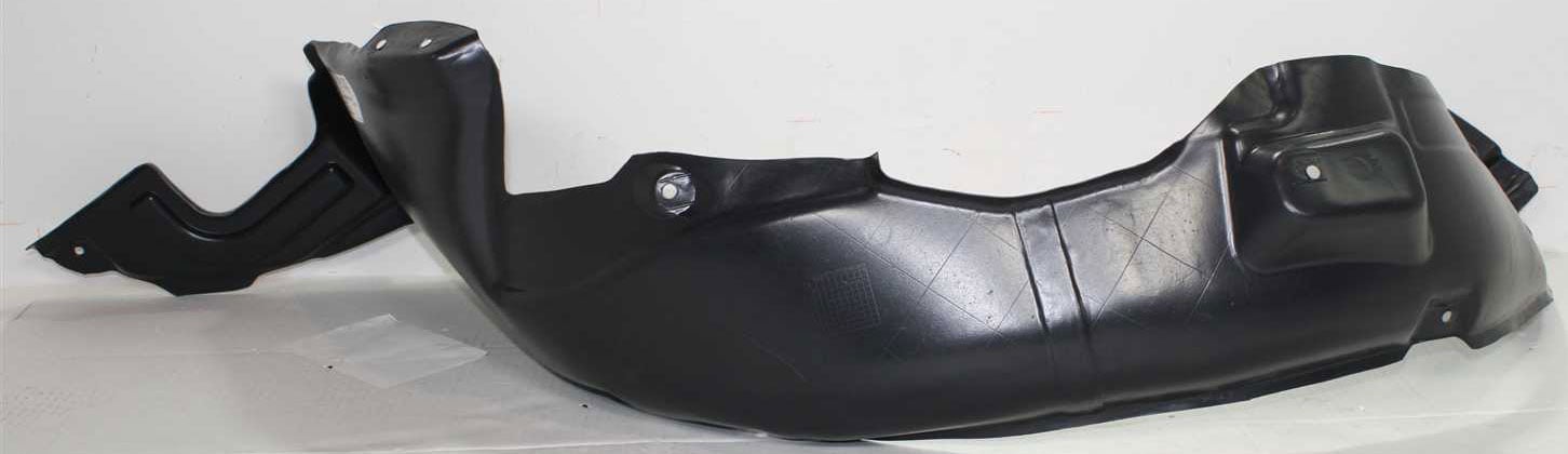 Front Fender Liner for Hyundai Elantra 2007-2010 Sedan, Left (Driver) Side, Replacement