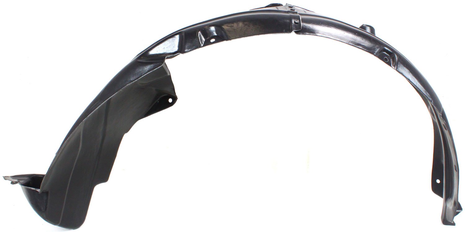 Front Fender Liner for Hyundai Santa Fe 2007-2009, Left (Driver) Side, Plastic, Injection Form, Replacement