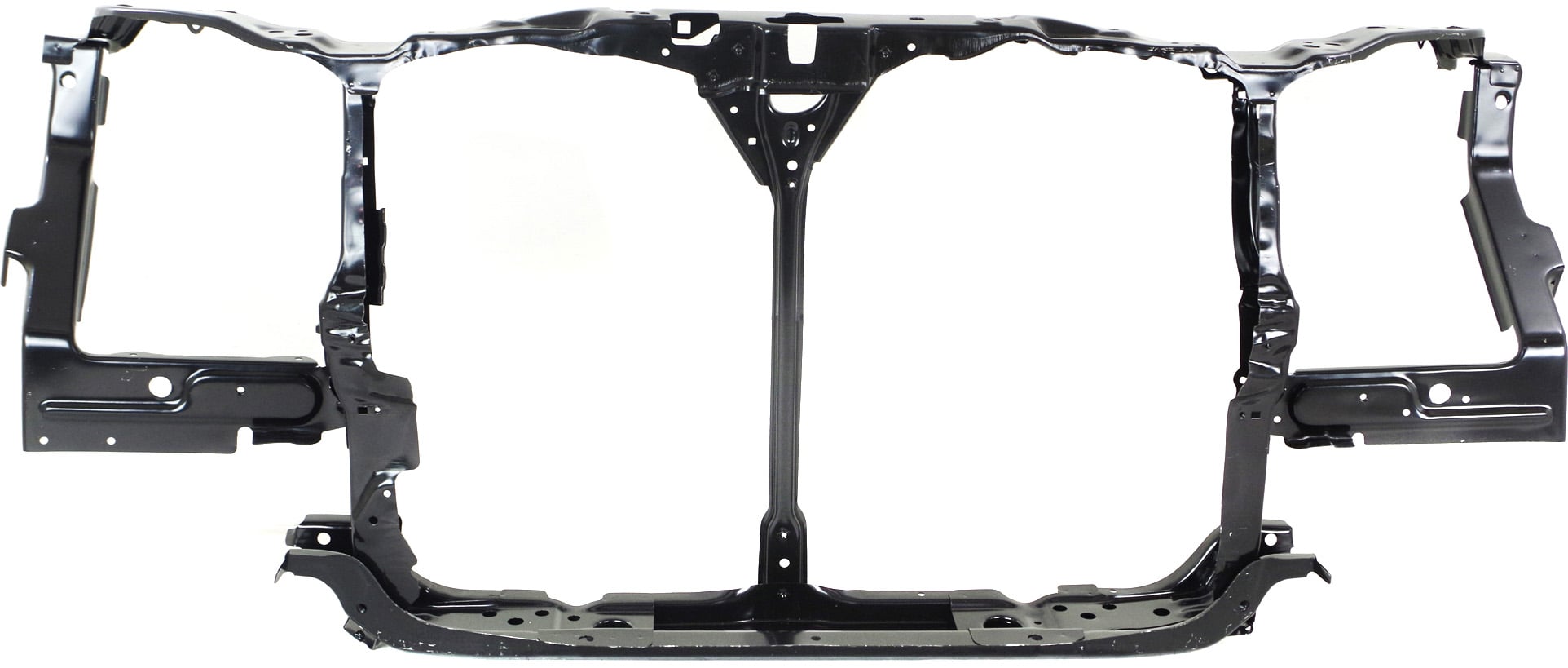 Radiator Support Assembly for Honda Pilot 2006-2008, Black Steel, Replacement