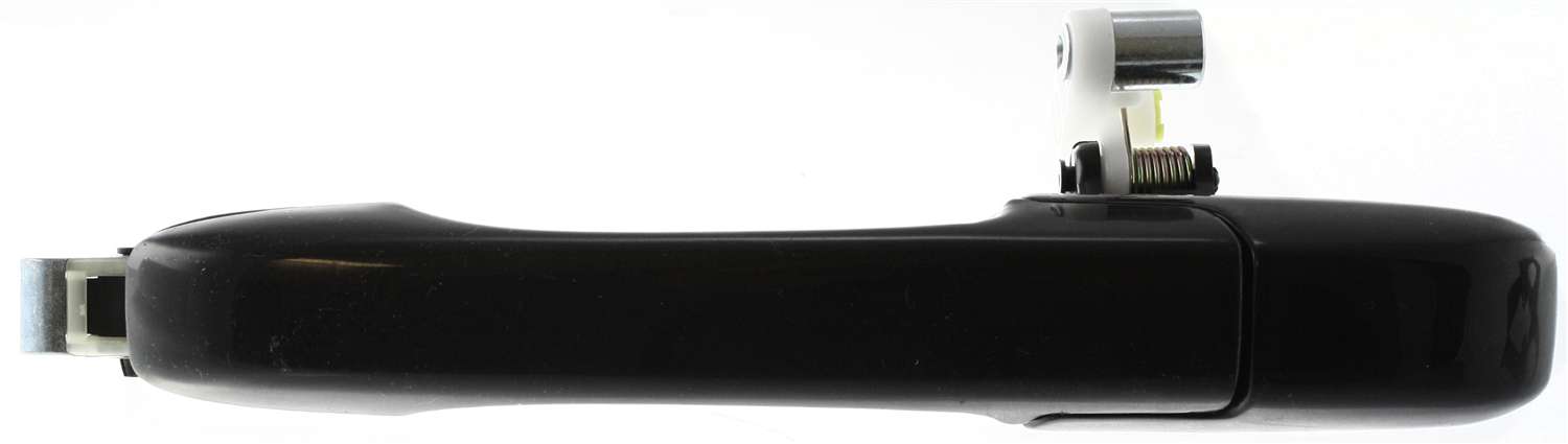 Exterior Rear Door Handle Assembly for Honda CR-V 2002-2006, Left (Driver) Side, Smooth Black, Replacement