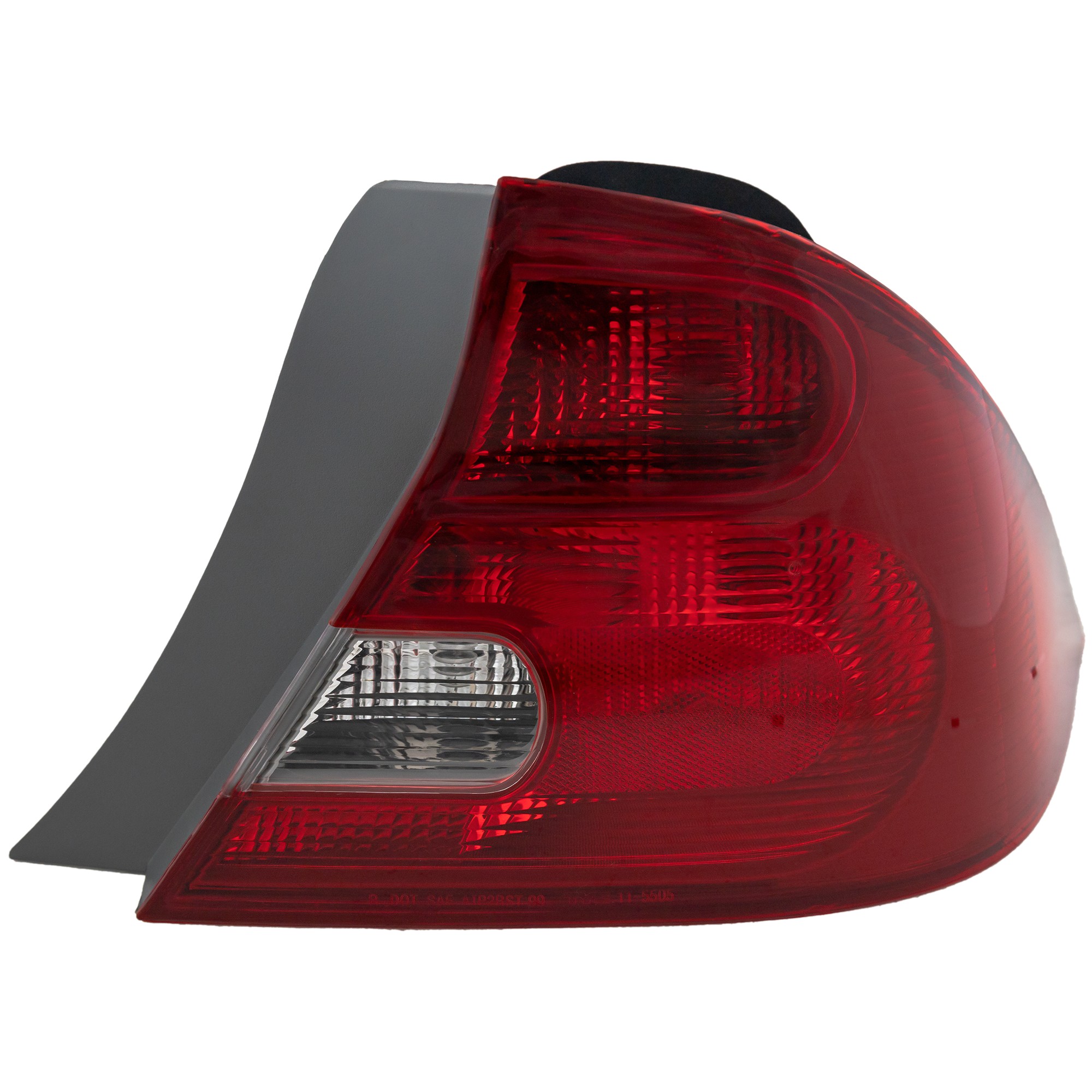 Tail Light Assembly for Honda Civic Coupe, Right (Passenger) Side, Compatible with 2001-2003 Models, Replacement