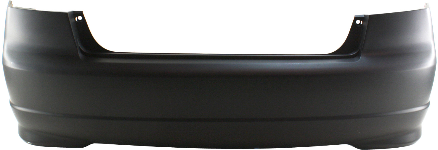 Rear Bumper Cover for Honda Civic 2004-2005 4-Door Sedan, Primed (Ready to Paint), Japan/USA Built, Replacement