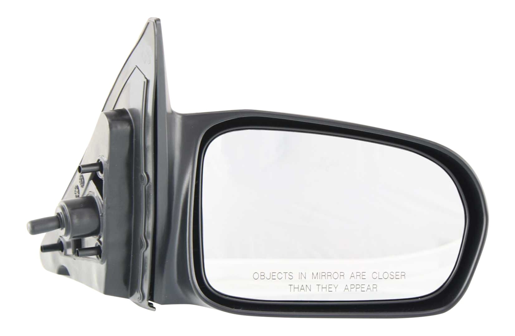 Manual Remote Right (Passenger) Mirror for Honda Civic 2001-2005 Sedan, Non-Folding, Non-Heated, Paintable, without Auto Dimming, Blind Spot Detection, Memory Features and Signal Light, Replacement