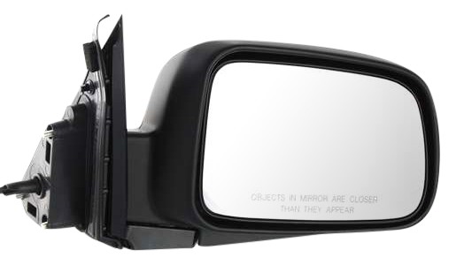 Power Mirror for Honda CR-V 2002-2006, Right (Passenger) Side, Manual Folding, Non-Heated, Paintable, without Auto Dimming, Blind Spot Detection, Memory, and Signal Light, For Japan Built Vehicle, Replacement