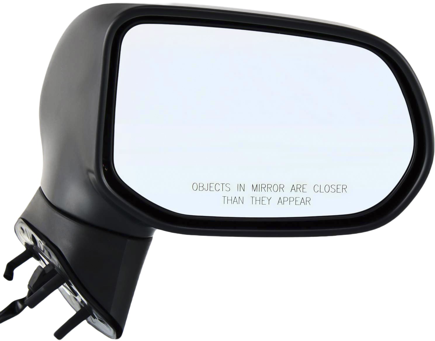 Power Mirror for Honda Civic 2006-2011, Right (Passenger), Manual Folding, Non-Heated, Paintable, without Signal Light, Sedan (Excluding Hybrid), Compatible with Japan/USA Built Vehicle, Replacement