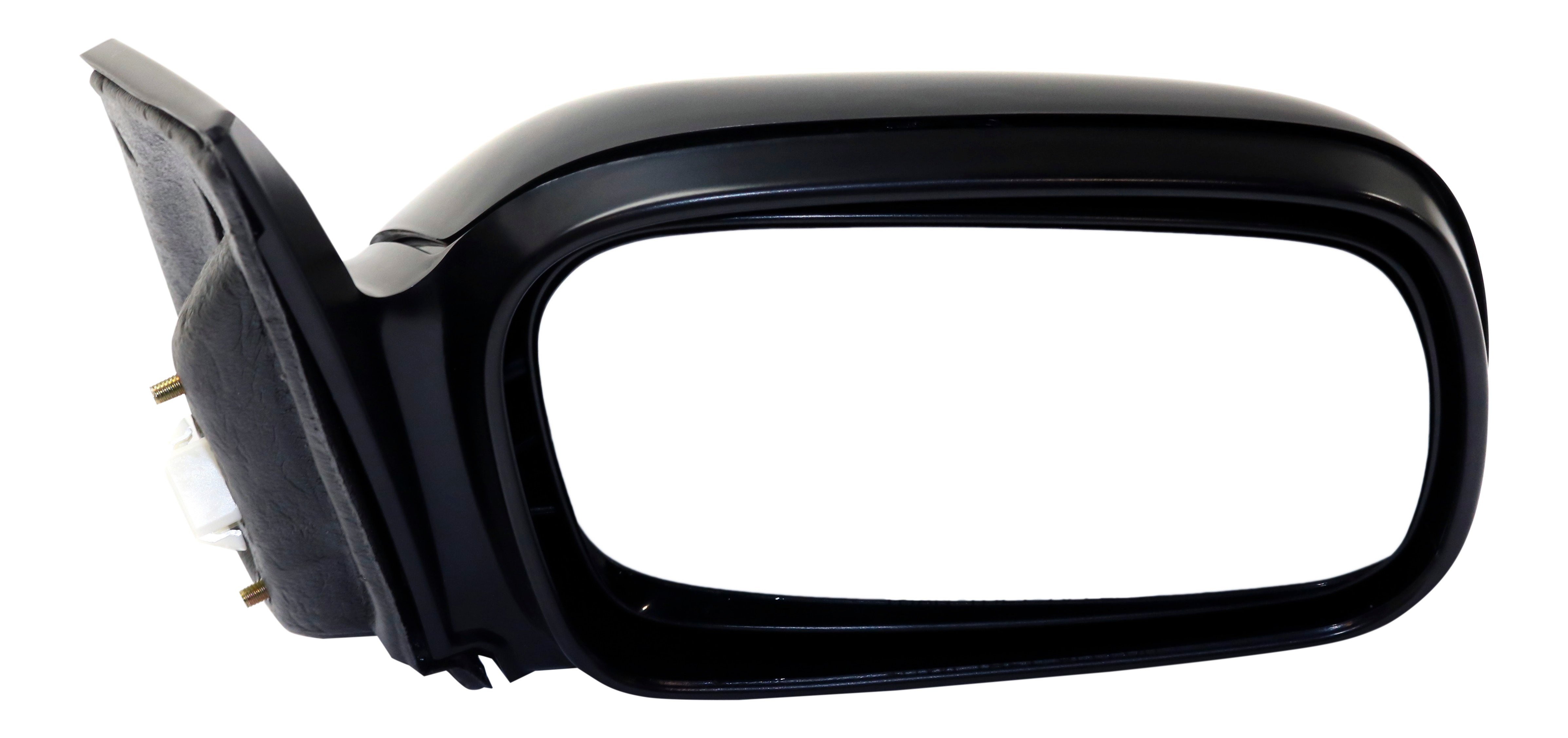 Power Mirror for Honda Civic 2006-2011 Coupe, Right (Passenger) Side, Non-Folding, Heated, Textured, without Signal Light, Replacement