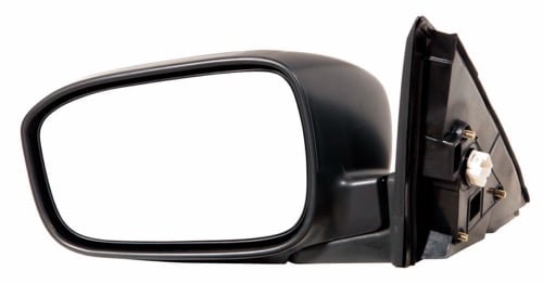 Left (Driver) Side View Mirror Assembly for 2003 - 2007 Honda Accord Sedan, Black Pearl, with Power, Heated, USA/Mexico Built,  76250SDAA23ZA, Replacement