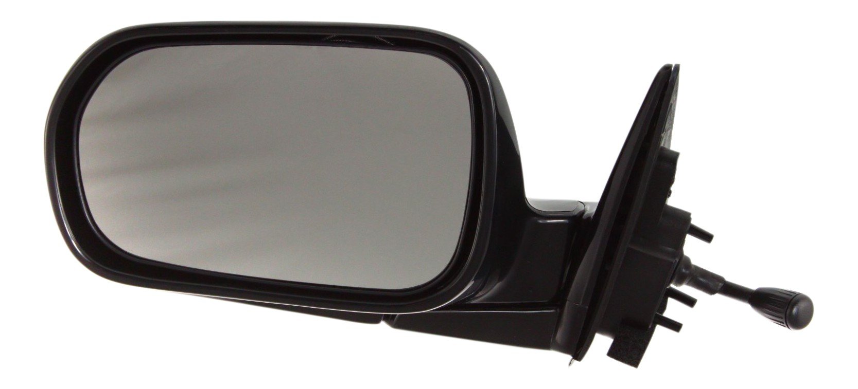 Manual Remote Mirror for Honda Accord 1998-2002, Left (Driver), Manual Folding, Non-Heated, Paintable, Sedan, Replacement