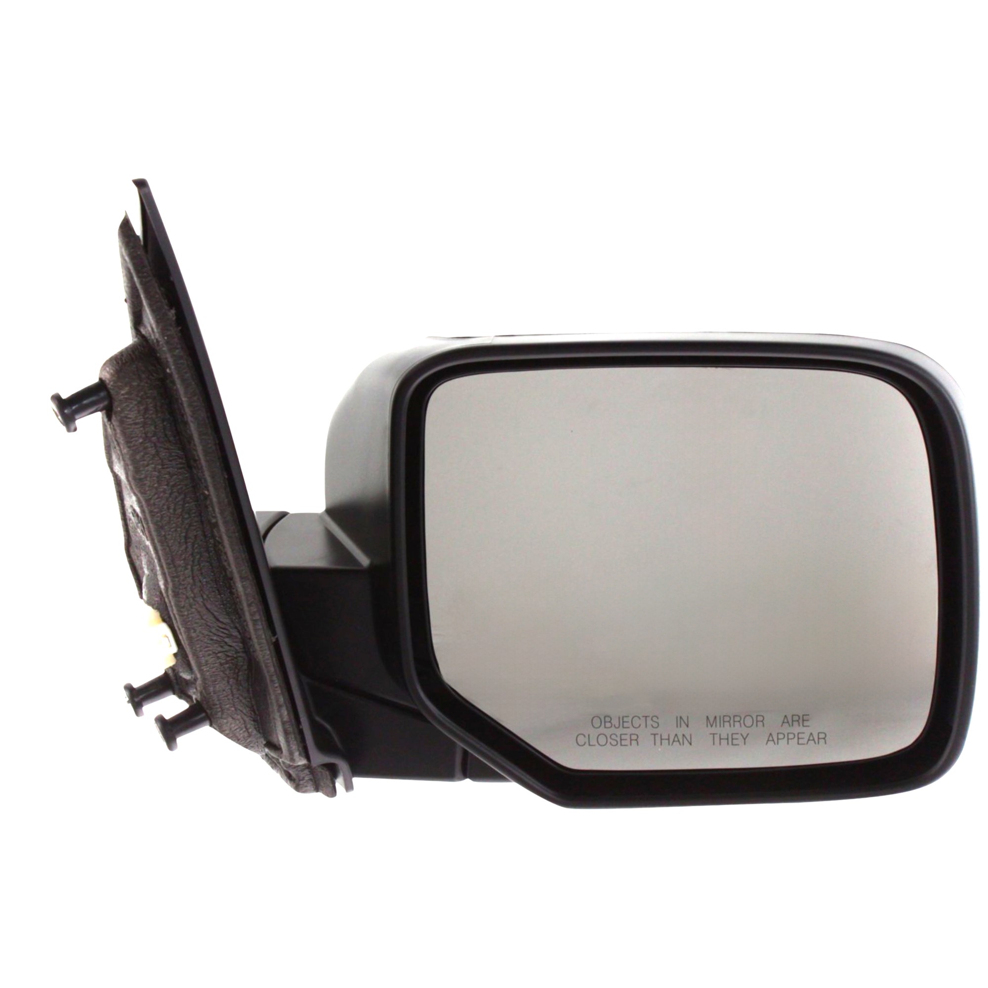 Power Mirror for Honda Pilot 2009-2015, Right (Passenger), Manual Folding, Heated, Paintable, w/o Memory and Signal Light, Replacement
