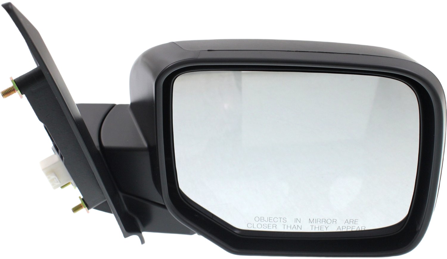 Power Mirror for Honda Pilot 2009-2015, Right (Passenger), Manual Folding, Non-Heated, Paintable, w/o Memory and Signal Light, Replacement