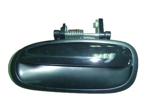 Exterior Rear Left (Driver) Door Handle for 1996-2000 Honda Civic DX, GX, LX, Replacement. USA/Canada Built. Black/Paint to Match.  72680S01003 
