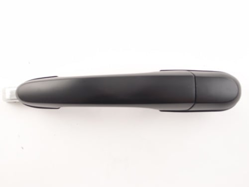 Exterior Rear Left (Driver) Door Handle for 2005 - 2009 Hyundai Tucson, Outer Side Replacement, Black,  836502E020CA