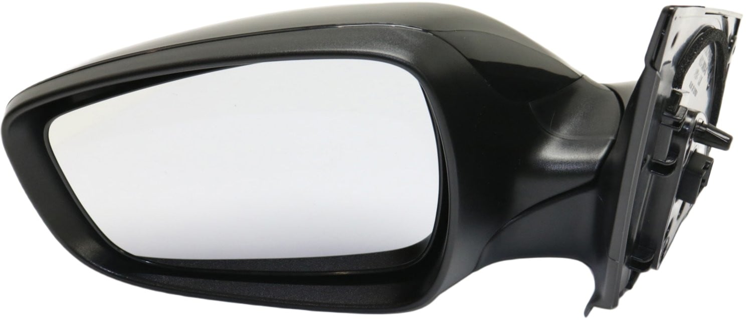 Power Mirror for Hyundai Accent 2012-2017, Left (Driver) Side, Manual Folding, Non-Heated, Paintable, Without Auto Dimming, Blind Spot Detection, Memory and Signal Light, Replacement