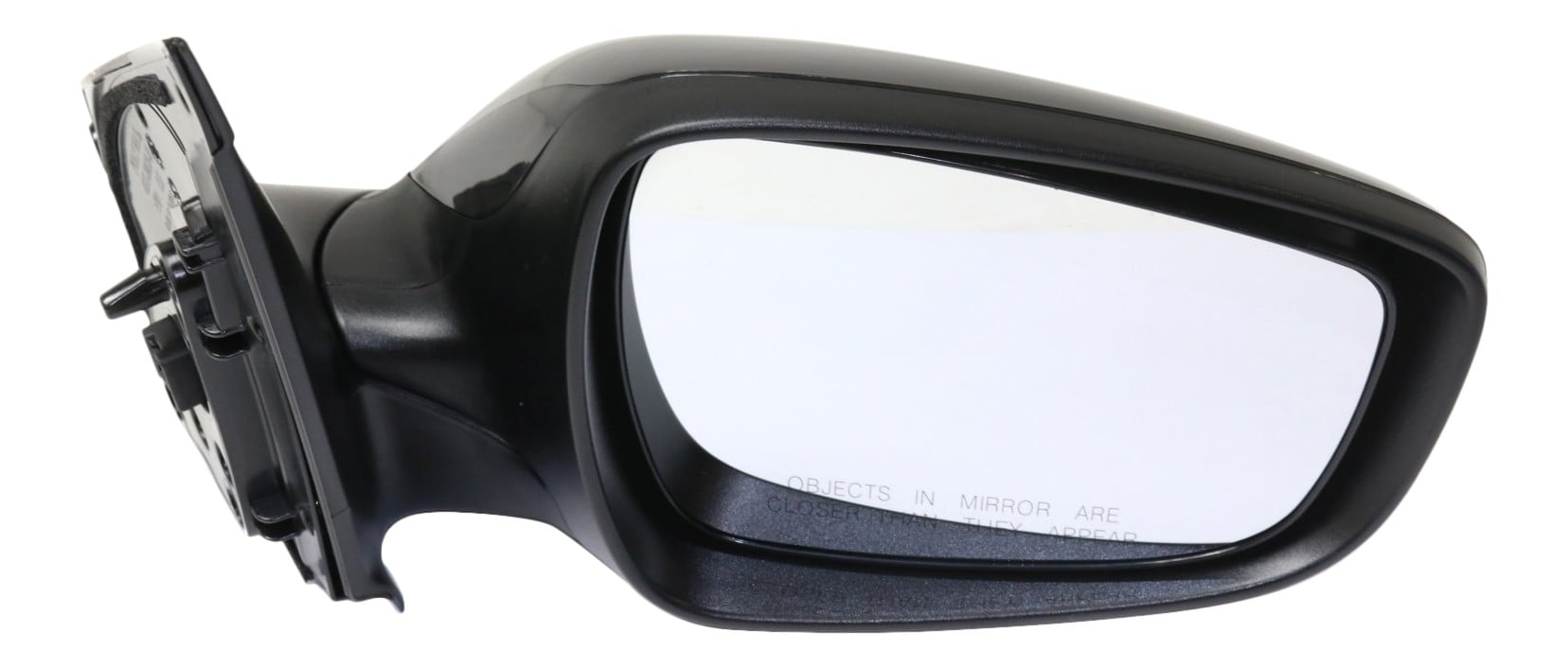 Power Mirror for Hyundai Accent 2012-2017, Right (Passenger) Side, Manual Folding, Non-Heated, Paintable, without Auto Dimming, Blind Spot Detection, Memory and Signal Light, Replacement