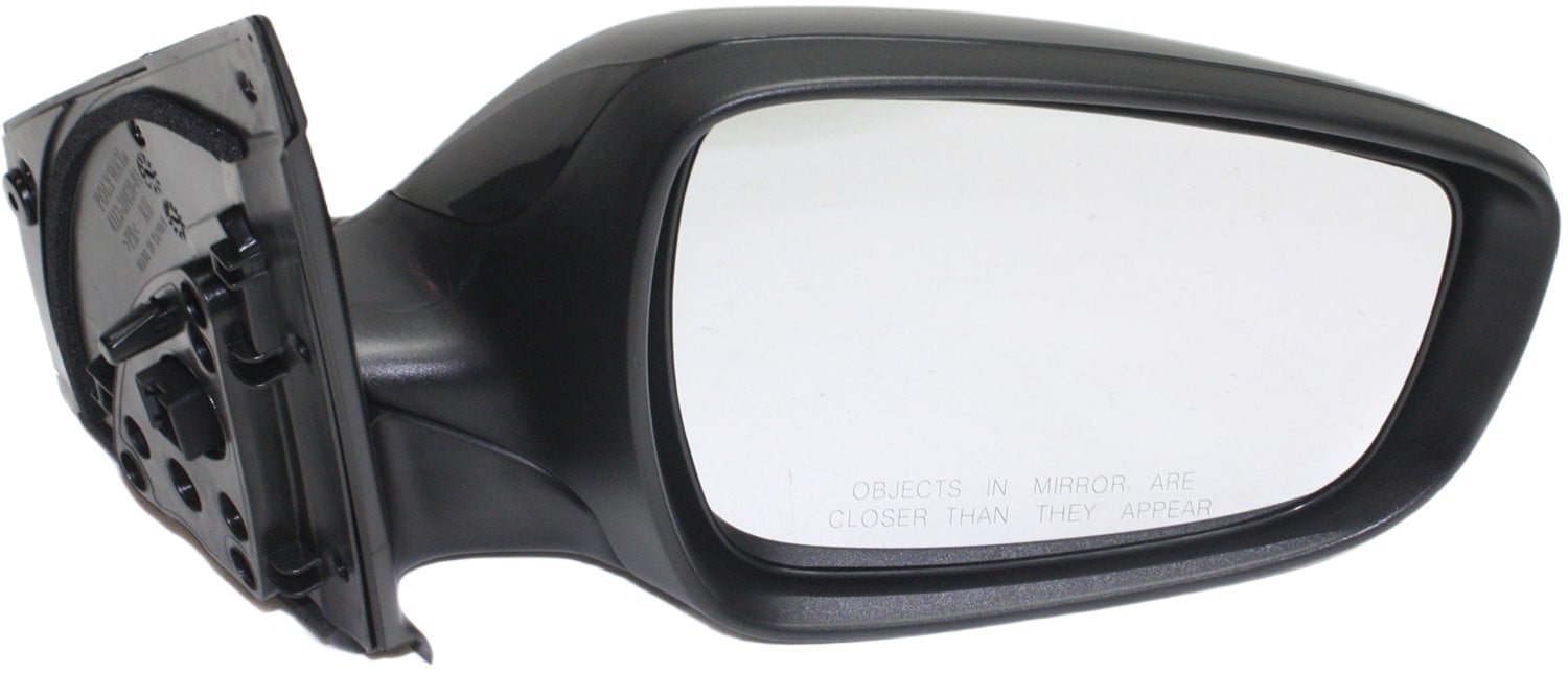 Power Mirror for Hyundai Accent 2012-2017, Right (Passenger), Manual Folding, Heated, Paintable, without Auto Dimming, Blind Spot Detection, Memory and Signal Light, Replacement