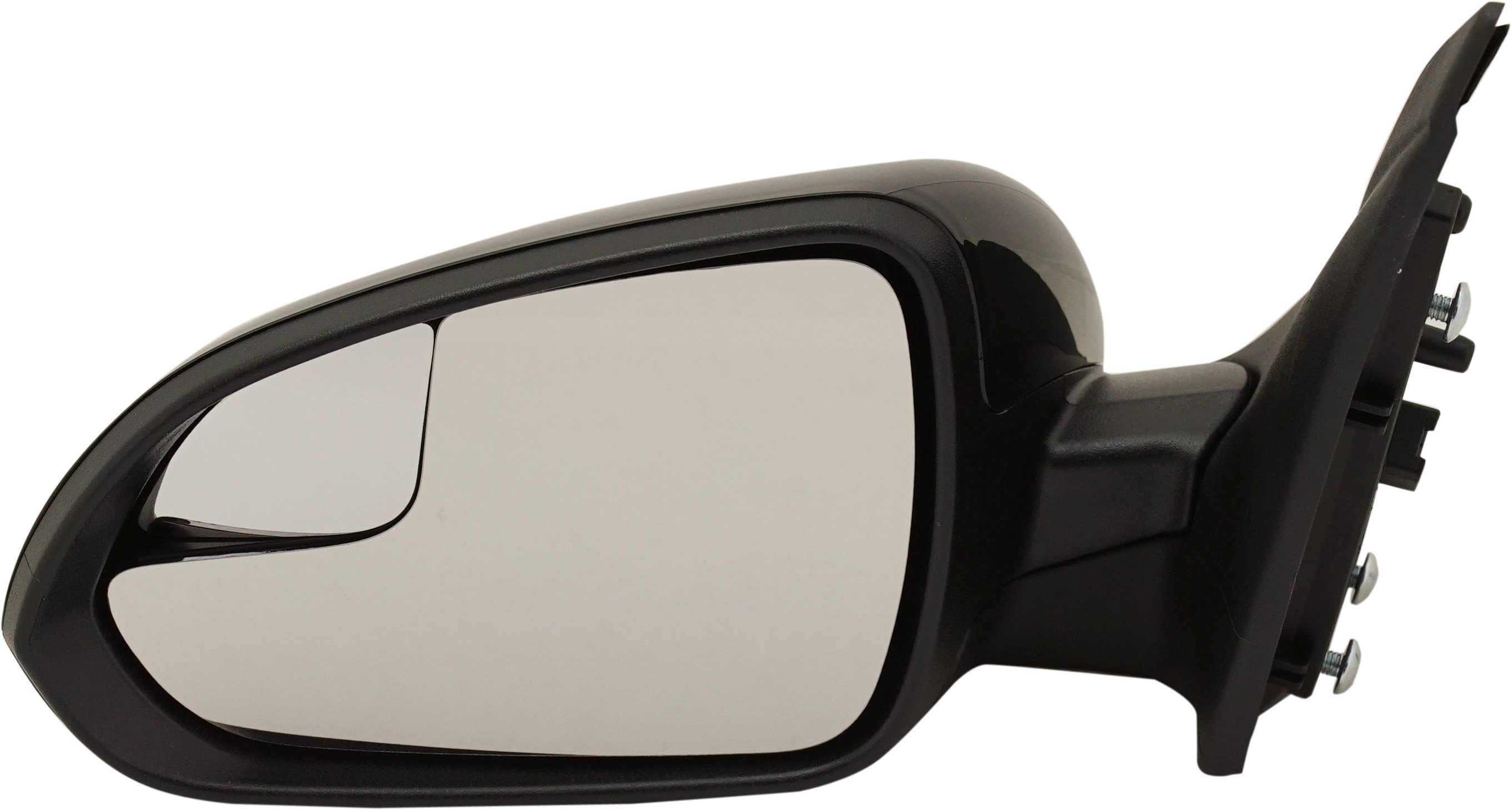 Power Mirror for Hyundai Accent 2018-2022, Left (Driver), Manual Folding, Heated, Paintable with Blind Spot Glass, without Auto Dimming, Memory and Signal Light, Replacement