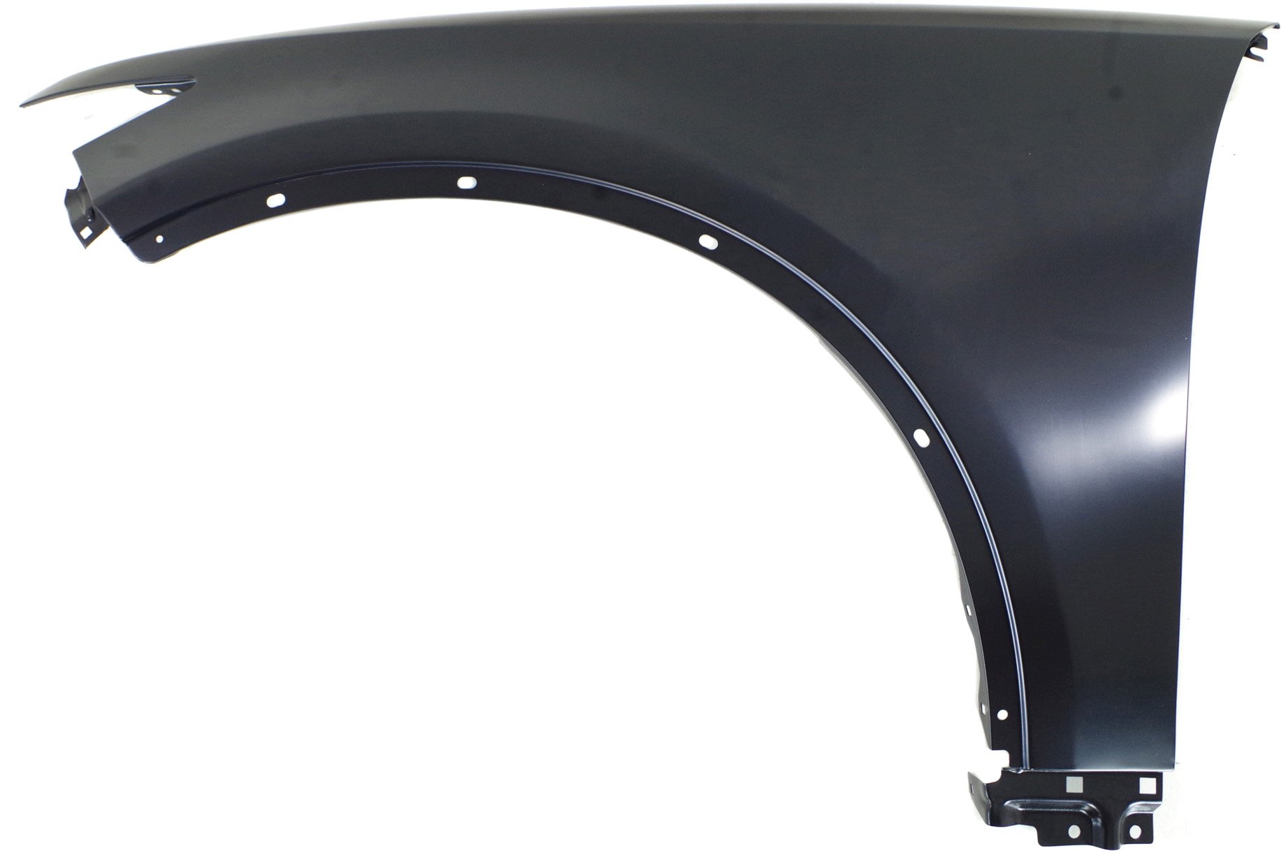 Front Fender for Infiniti FX35 2003-2008 Left (Driver) Side, Steel, Primed (Ready to Paint), without Side Light Hole, Replacement