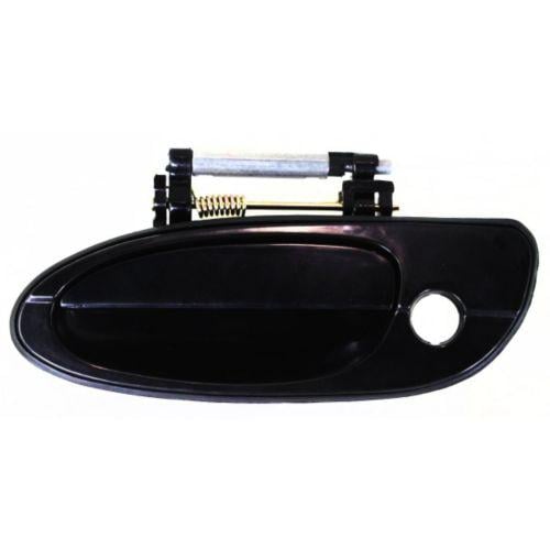 Front Left (Driver) Outer Door Handle for 2002 - 2004 Infiniti I35, Black (Code KH3),  806073Y175, Replacement
