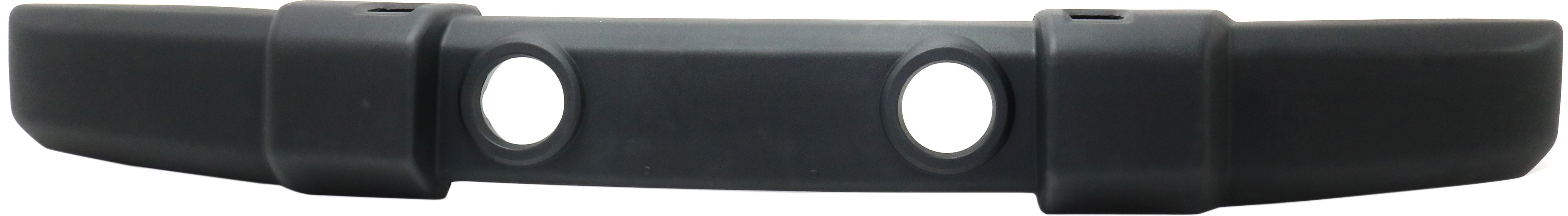 Front Bumper Cover for Jeep Wrangler (JK) 2007-2018, Textured, Standard Duty, with Fog Light and Tow Hook Holes, Replacement