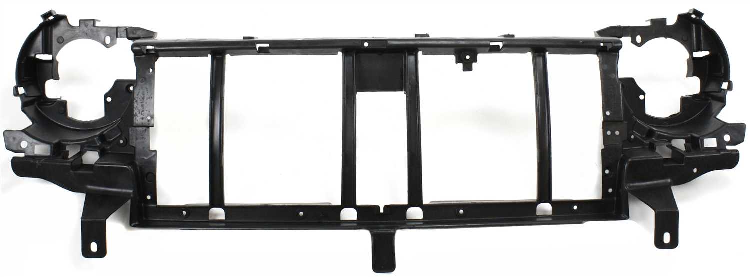 Header Panel Grille Reinforcement for Jeep Liberty 2002-2004, Made from ABS Plastic, Replacement