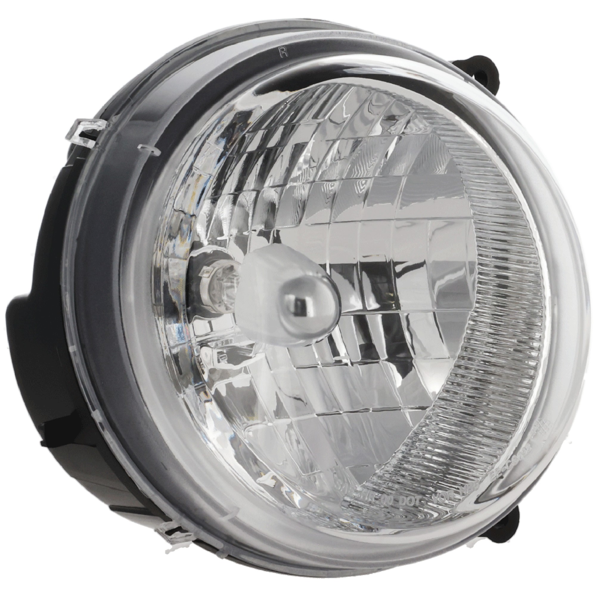 Headlight Assembly for Jeep Liberty 2003-2004, Right (Passenger), Halogen, From 10-6-02, Replacement