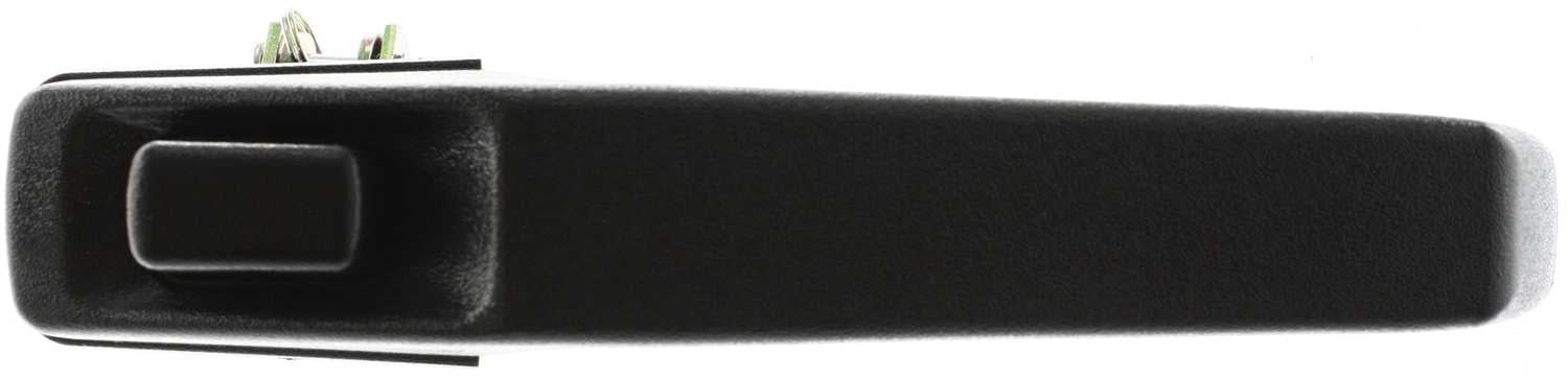 Front Exterior Door Handle for Jeep Cherokee 1984-1996, Left (Driver), Plastic, Textured Black, Without Keyhole, Replacement