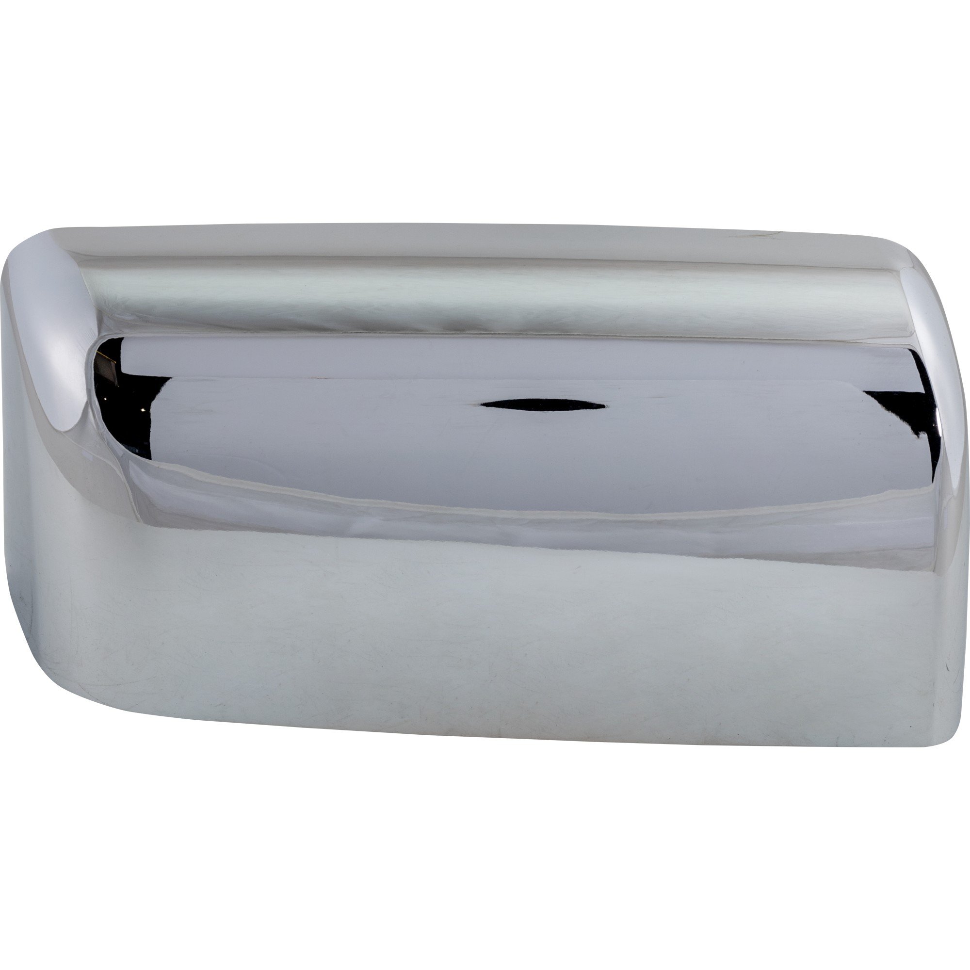 Mirror Cover for Ford F-150 2007-2014, Right (Passenger), Towing, Without Signal Light, Chrome, Replacement