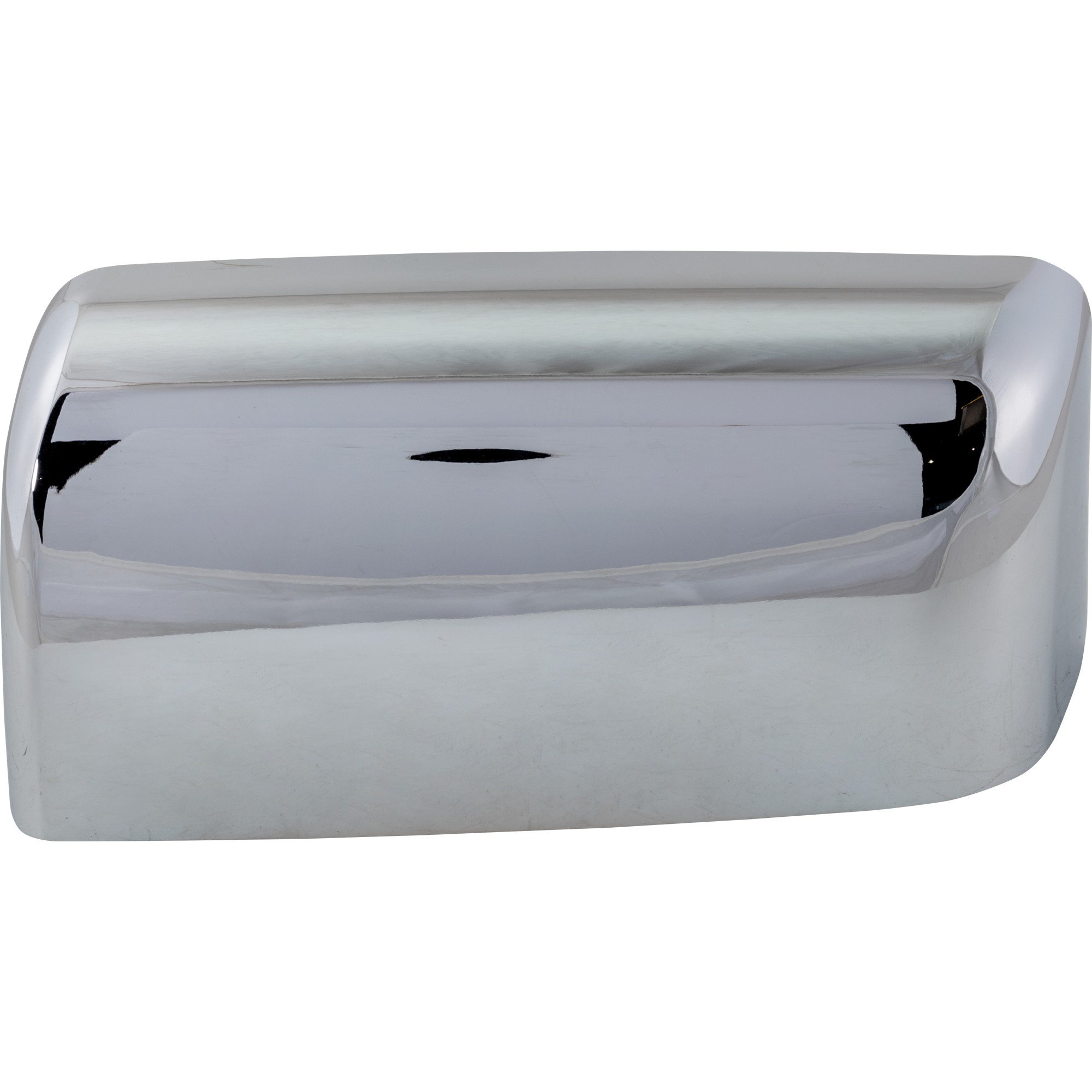 Chrome Towing Mirror Cover for Ford F-150 (2007-2014) Without Signal Light, Left (Driver), Replacement