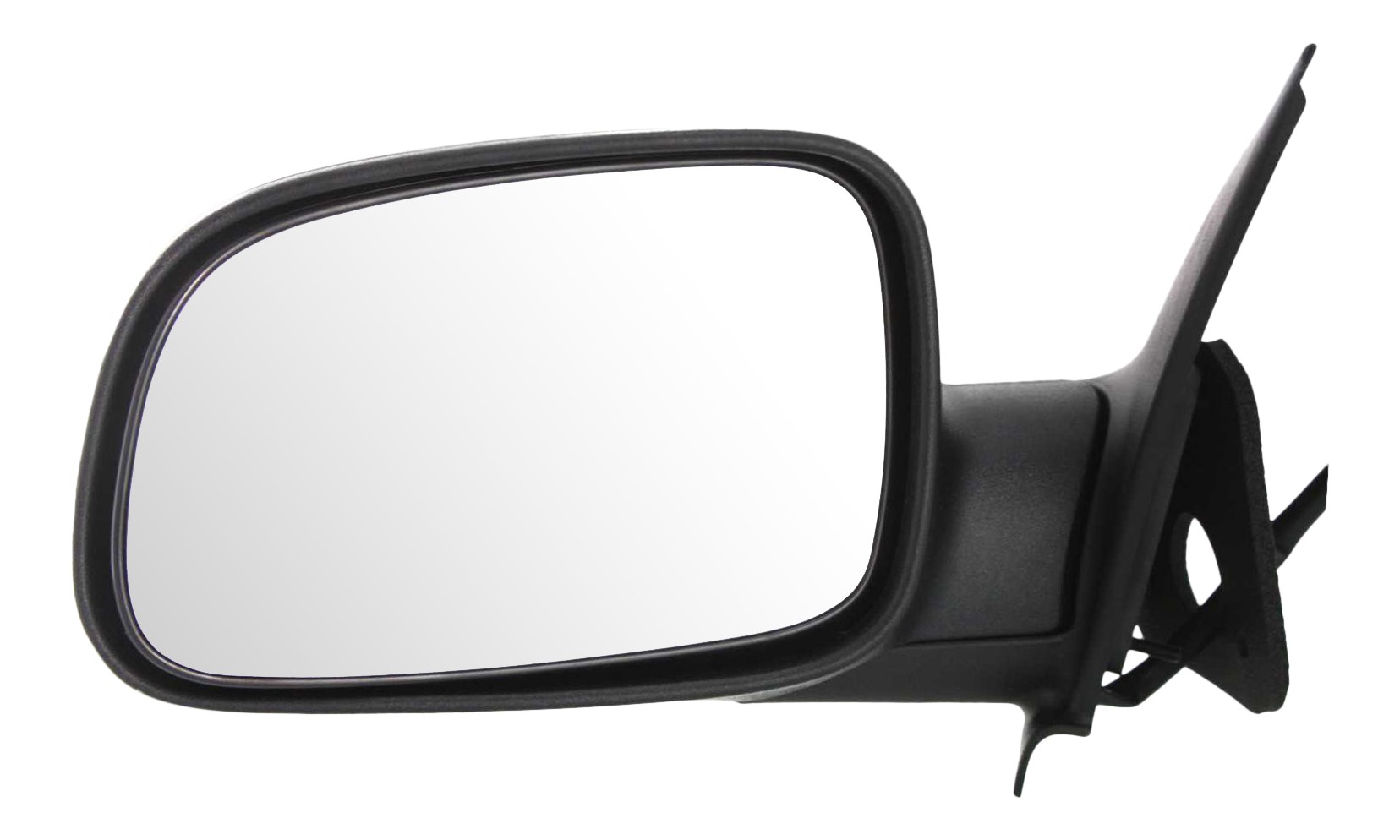 Power Mirror for Jeep Grand Cherokee 1999-2004, Left (Driver) Side, Manual Folding, Non-Heated, Textured, with GTN 3 Pin Plug, Replacement