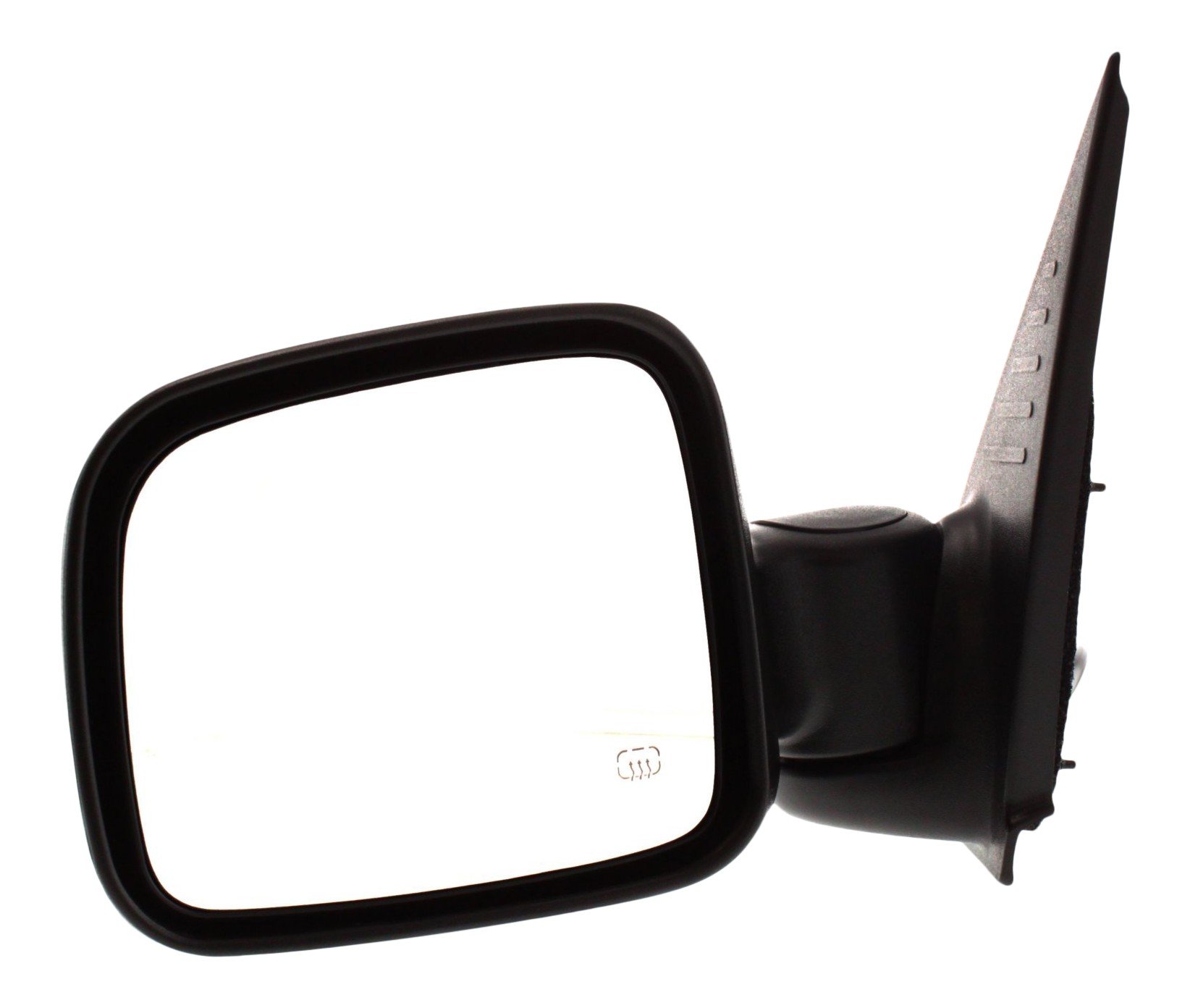 Power Mirror for Jeep Liberty 2002-2007 Left (Driver), Manual Folding, Heated, Textured, with 8-hole, 5-pin plug, without Memory, Replacement
