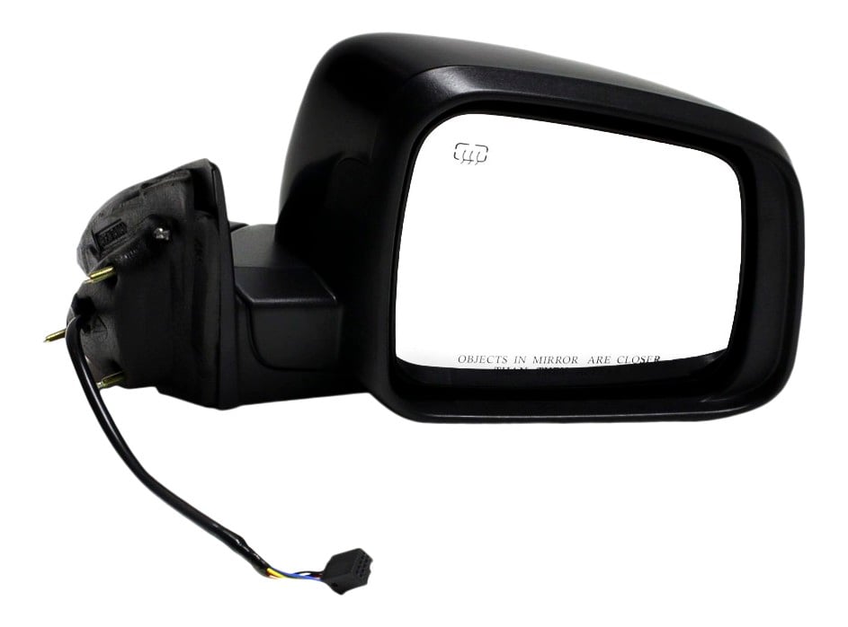 Power Mirror for Jeep Grand Cherokee WK 2011-2022, Right (Passenger), Manual Folding, Heated, Paintable, without Auto Dimming, Blind Spot Detection, Memory, Signal Light, and Puddle Light, Replacement