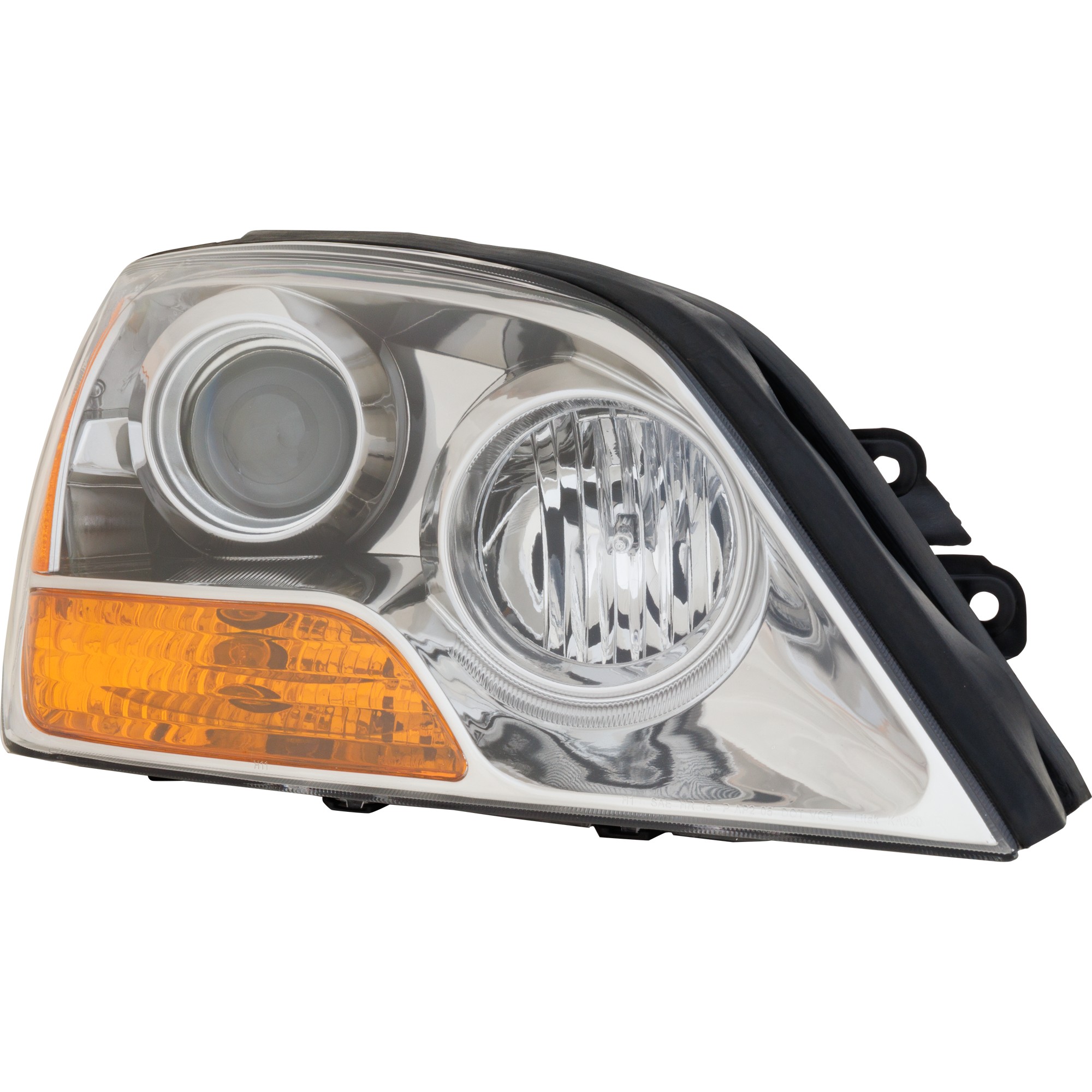 Headlight Assembly for Kia Sorento 2007-2007, Right (Passenger) Side, Halogen, Replacement
