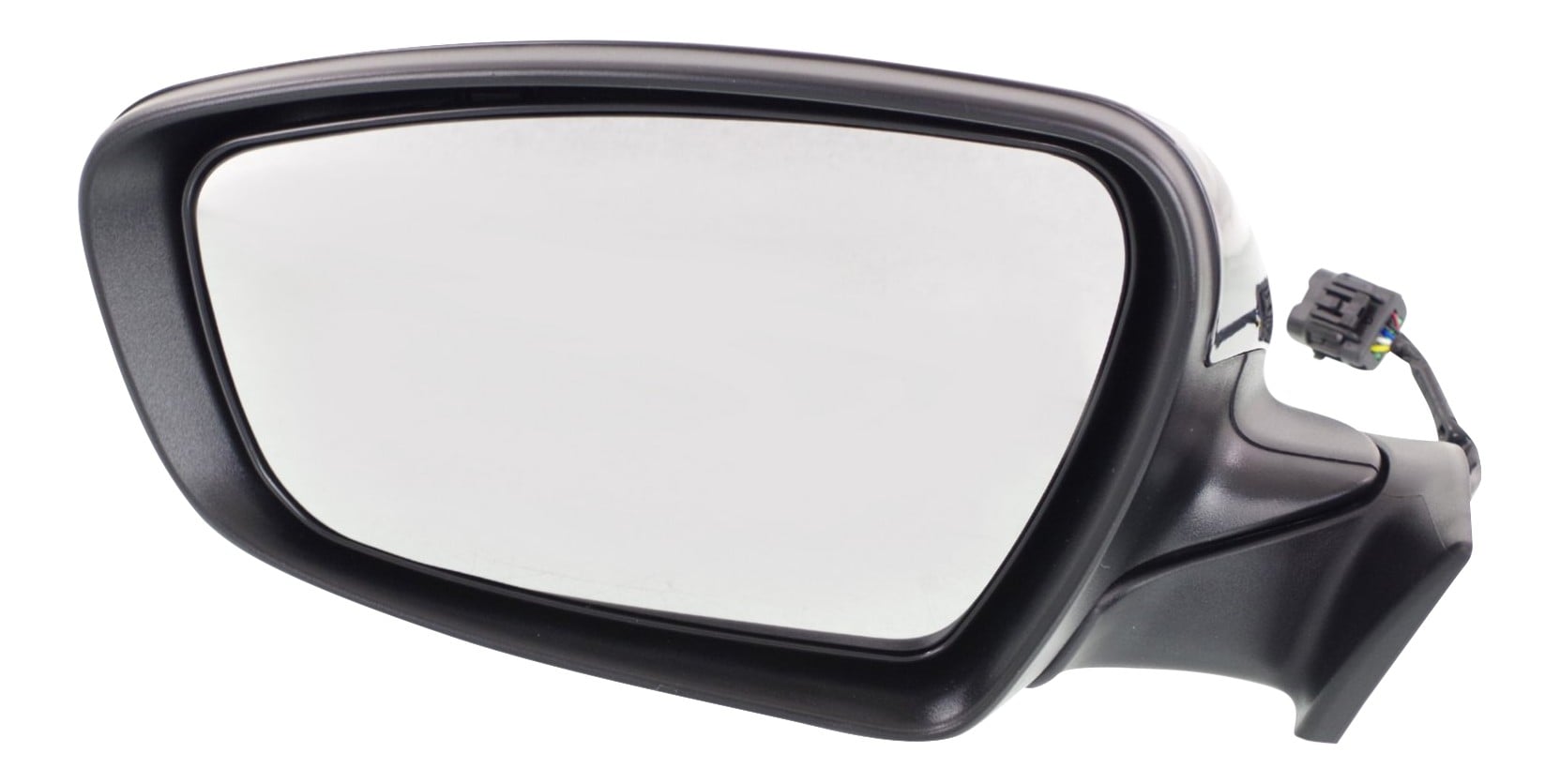 Power Folding Heated Mirror for Kia Forte 2014-2016, Left (Driver), Paintable, with Signal Light, without Puddle Light, Sedan, EX model, Replacement