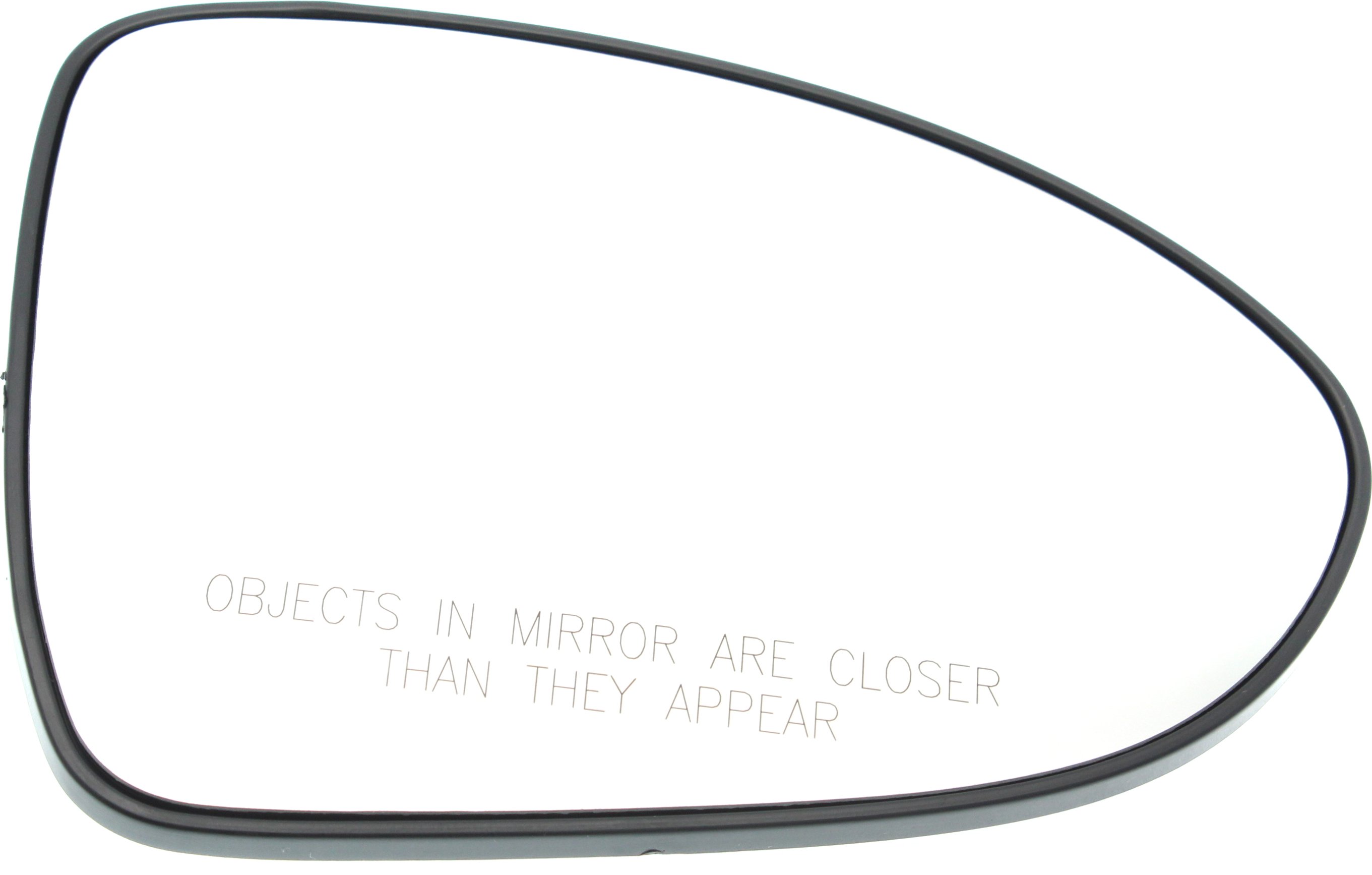 Heated Mirror Glass for Kia Rio Hatchback/Sedan (2012-2017), Right (Passenger) Side, with Backing Plate, Replacement