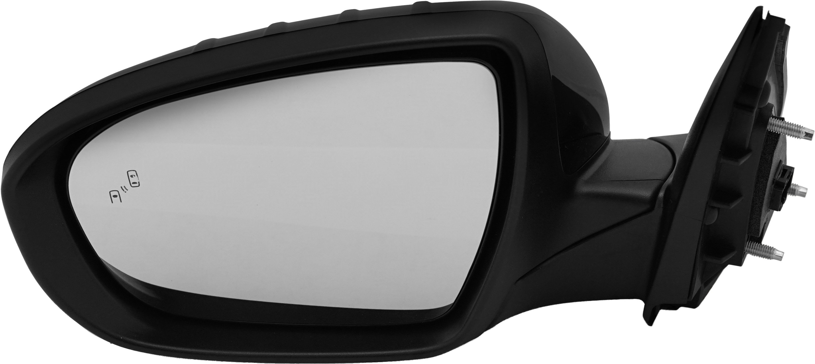Power Folding Mirror for Kia Optima 2014-2015, Left (Driver) Side, Heated, Paintable, with Blind Spot Detection and Signal Light, Excludes Hybrid Model, Replacement