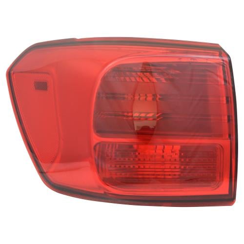2015 - 2016 Kia Sedona Tail Light Rear Lamp - Left (Driver) (CAPA Certified)