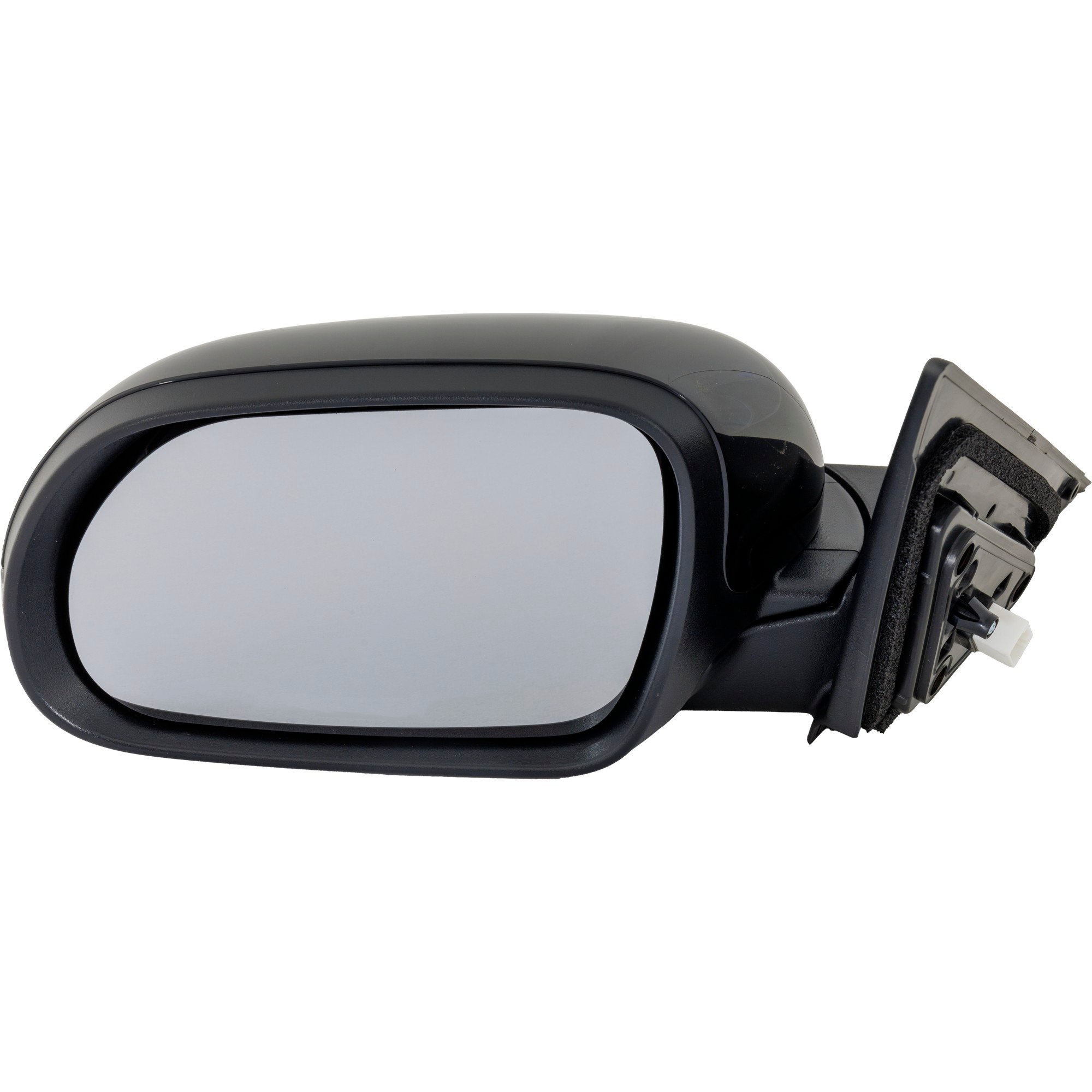Power Mirror for KIA SOUL 2020, Left (Driver), Manual Folding, Heated, Textured Base, Paintable, with Signal Light, without Blind Spot Detection, Replacement