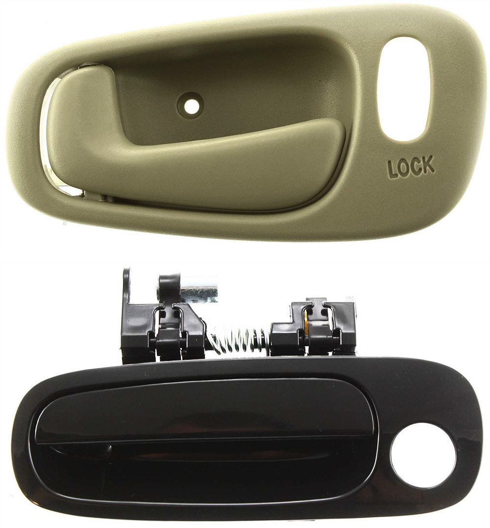 Auto Body Repair Kit for Chevrolet Corolla/Prizm 1998-2002, Set of 2, Front or Rear, Left (Driver) Side, Interior and Exterior, Replacement