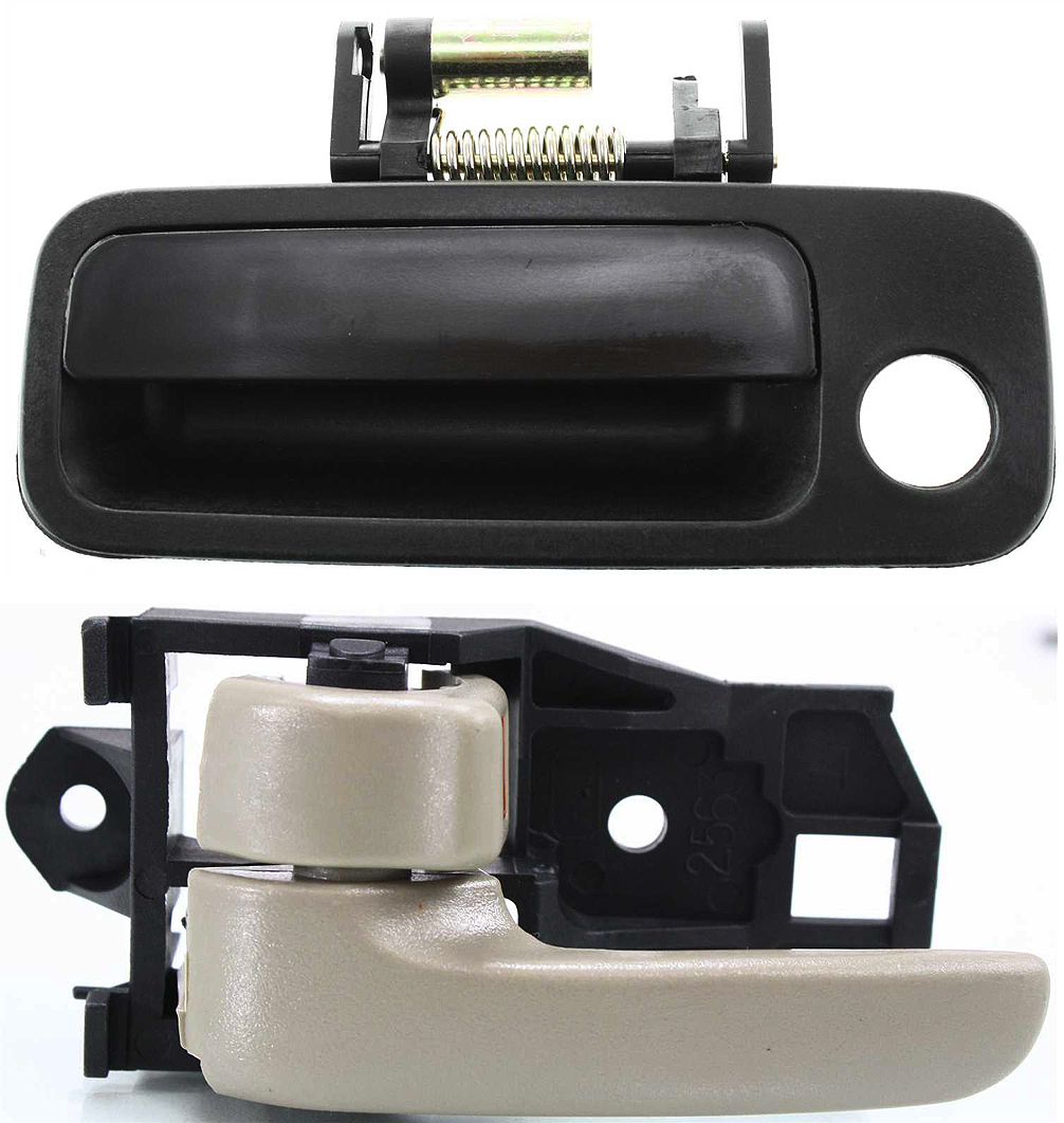Auto Body Repair Kit for 1997-2001 Toyota Camry/ES300, Set of 2, Front, Left (Driver), Interior and Exterior Replacement