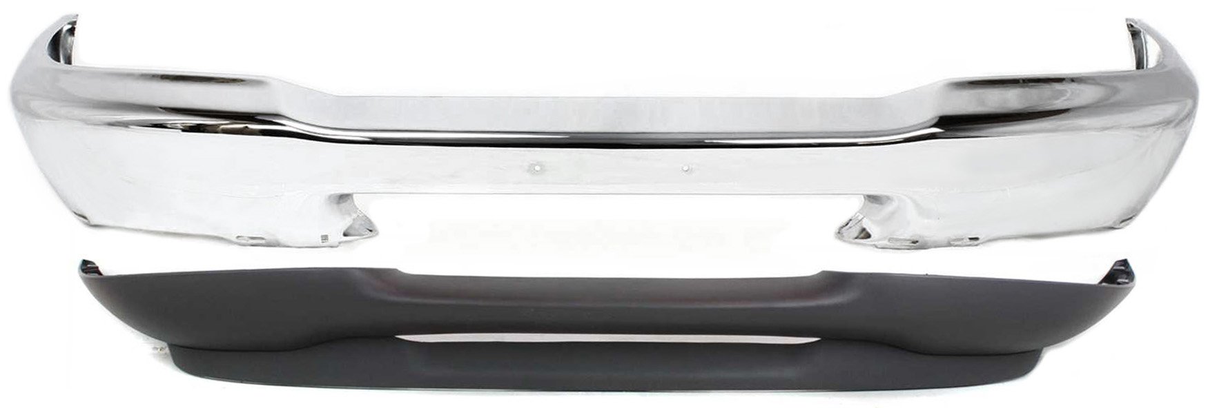 Front Bumper Kit for Ford Ranger 1998-2000, Set of 2 with Valance, Replacement