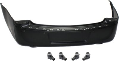 Rear Bumper Cover Replacement Kit for CHRYSLER CHRYSLER 300, 2011-2014, 5-Piece with Parking Assist Sensor